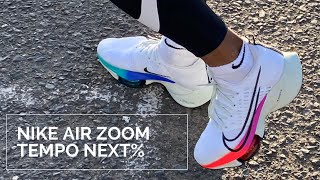 Nike Air Zoom Tempo Next  Unboxing [upl. by Kcinnay]