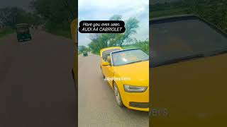 Audi a4 convertible roof modified car [upl. by Haily39]