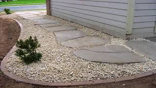 Landscaping Ideas With Rocks And Pavers [upl. by Eyt883]