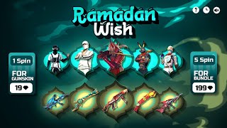 Ramadan Wish Event Free Fire 😮 Free Valentine Emote  Next Top Up Event  Free Fire New Event [upl. by Shanan585]