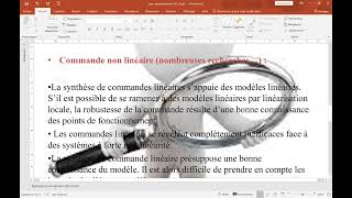 Introduction aux cours dasservissement Master 1 automatique [upl. by Ateekan487]