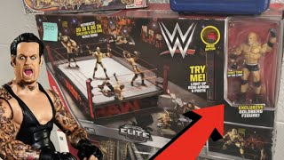 FINDING Rare WWE RAW Ring Toy Hunt [upl. by Sami]