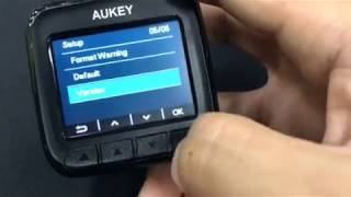 AUKEY DR01 ドライブレコーダーファームウェア更新方法 [upl. by Augustin]