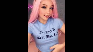 Belle Delphine twitter post not censored QUICK BEFORE DELETED AHHAH [upl. by Latona607]