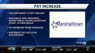 Some Marshalltown school employees see pay increase [upl. by Atinit84]