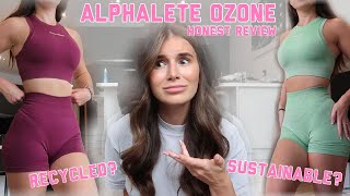 RECYLED LEGGINGS ALPHALETE SUMMER LAUNCH  a brutally honest review [upl. by Nasho800]