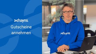 chayns Gutscheine annehmen [upl. by Cnahc]