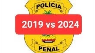 POLÍCIA PENAL GOIÁS2019 VS 2024 [upl. by Heimlich]