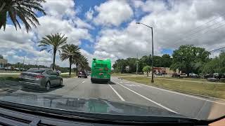 Driving from Altamonte Springs to Leesburg Florida [upl. by Cleavland]