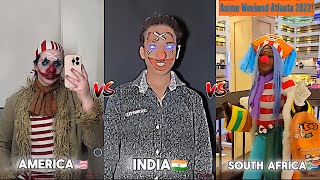 Buggy The Clown Live Action America Vs India Vs South Africa  Buggy The Clown Cosplay  One piece [upl. by Mears]