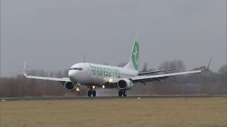 Transavia unveils new look at Schiphol [upl. by Ennael]