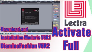 How to install and activate Modaris V8R1 and Diaminofashion V6R2 [upl. by Bentlee]