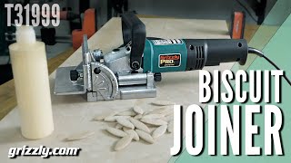 Features of the Grizzly Pro Biscuit Joiner  T31999  Grizzly Industrial [upl. by Quintessa]