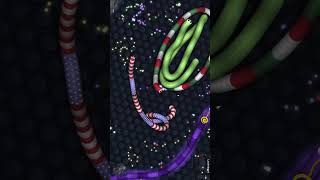 slitherio gameplay slitheriobattle gaming games snake io gameplay slithering game [upl. by Salakcin]