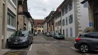 La rue contemporaine dEstavayerleLac travel suisse city [upl. by Freddy]