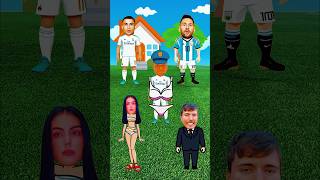 De Quien Es Cada Objeto Ronaldo vs Messi vs Mr Beast vs Georgina [upl. by Ettevi]