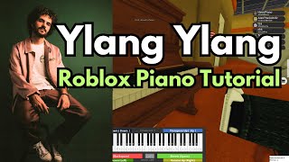 Ylang Ylang EASY Roblox Piano Tutorial  SHEETS IN DESCRIPTION [upl. by Rinum255]