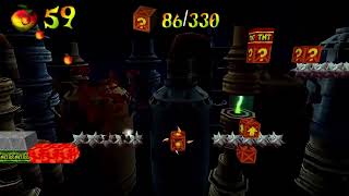 Crash Bandicoot  Back In Time Custom Level Playthrough quotSpiky Hot Saucequot [upl. by Vesta]