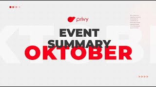 Privy Event Summary  Oktober [upl. by Auston780]