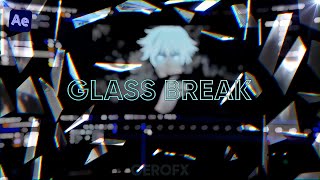 Broken Glass Effect After Effects [upl. by Adlei]