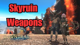 FFXIV Skyruin EX Weapons [upl. by Pickford344]