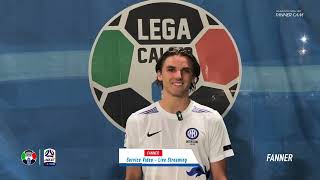 Intervista a Diego Falanga Inter Club  1ª giornata [upl. by Dyolf57]