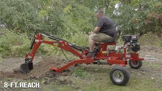 NorTrac Towable Trencher 15 HP [upl. by Andryc]