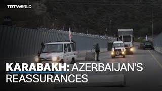 Azerbaijan offers reassurances to Armenians in Karabakh [upl. by Uela]