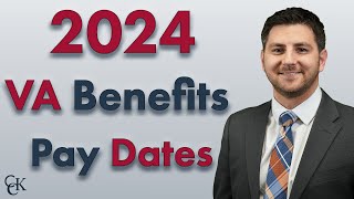 VA Disability Pay Dates for 2024 VA Payment Schedule [upl. by Bartle]