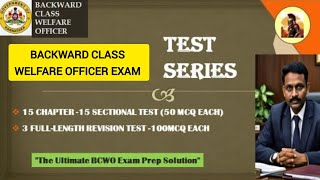 quotGet Ahead of the Competition backward class welfare officer Test Series  Enroll Nowquot [upl. by Haniraz]