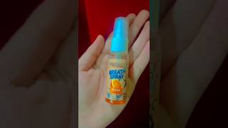 Breath Spray viralvideo foryou plzdosuporrtmychanlfriends [upl. by Chiarra]