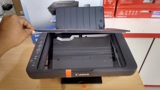 Unboxing Canon Pixma E470 WiFi AllinOne Color Printer [upl. by Averat389]