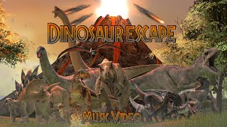 SFMJurassic World Dinosaur Escape  By Mattel Action Official SFM Video [upl. by Dickens]