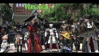 Final Fantasy XIV Stormblood benchmark with the GT 1030 [upl. by Godfry306]