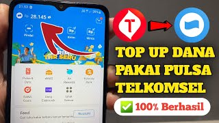 Cara Isi Saldo DANA Pakai Pulsa Telkomsel  Top Up Dana Pakai Pulsa [upl. by Davidson373]