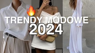 NAJGORĘTSZE🔥 trendy modowe na 2024 będziesz w szoku [upl. by Joete]