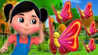 La Canzone della Felicità  Canzoni per Bambini  Canzoncine e Filastrocche  Butterfly Song Italian [upl. by Jeanna51]