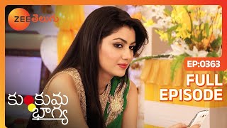 ప్రతి మనిషి నాకు నచ్చినట్టు బ్రతకాలి  Kumkum Bhagya  Full Ep 363  Zee Telugu  28 Dec 2017 [upl. by Koral994]