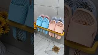 Shoe Clutter No More 🤯 Wall Shoe Rack [upl. by Adlay]