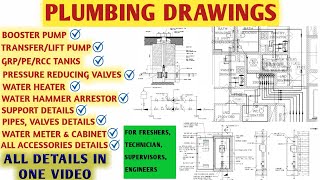 How to Read Plumbing DrawingsPlumbing Drawing Reading Guide Plumbing Layout for High Rise Building [upl. by Essy]