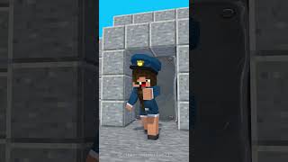 Minecraft Prison Break Prison Escape Ep1  Minecraft Toons Shorts [upl. by Eide875]