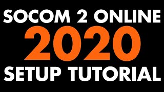 SOCOM 2 Online TUTORIAL PCSX2 and PS2  2020 [upl. by Kenneth]