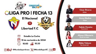 ENVIVO  ORENSE VS TECNICO  LIGA PRO  FECHA 13  MUNDO DEPORTIVO  COBERTURA FM 1041 [upl. by Eimarrej168]