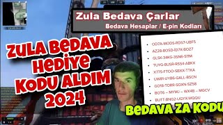 ZULA BEDAVA HEDİYE KODU 2024  ZULA BEDAVA ZA 2024  HAKAN ZULA [upl. by Dobson]