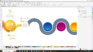 Simple Coreldraw Designs For Beginners [upl. by Esilahs910]