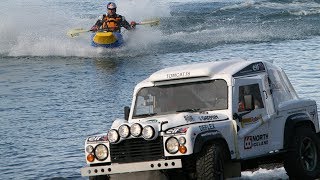 Jet Powered Canoe Race  Top Gear  BBC Studios [upl. by Nomelihp]