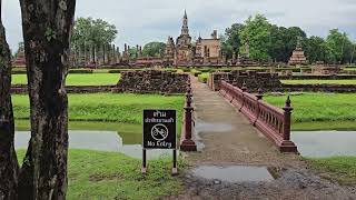 Close Up Tour Sukhothai Historical Relics historicbuildings ancientcivilization sukhothai [upl. by Gillian]