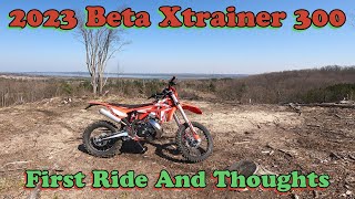 2023 Beta Xtrainer 300 First Ride and Thoughts [upl. by Nirag]