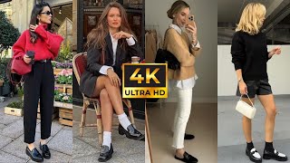 Outfits Elegantes con Zapatos de Vestir para Mujer Ideas para Cada Ocasión 4k [upl. by Beore]