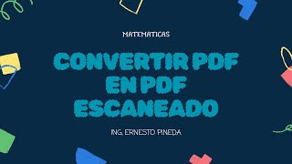 Escanear PDF gratis [upl. by Berton864]